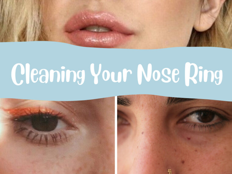 Cleaning Your Nose Piercing
