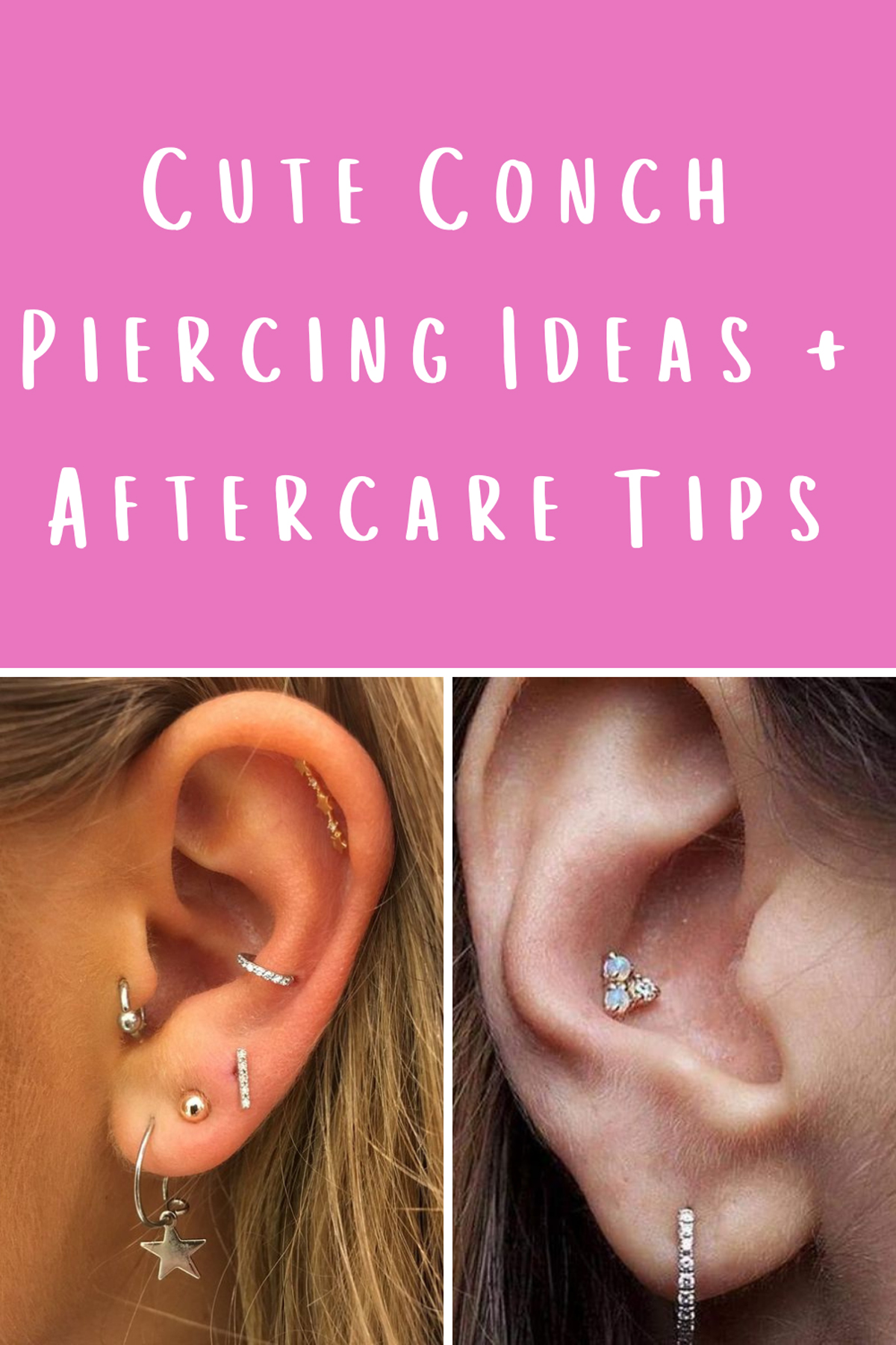Cute Conch Piercing Ideas