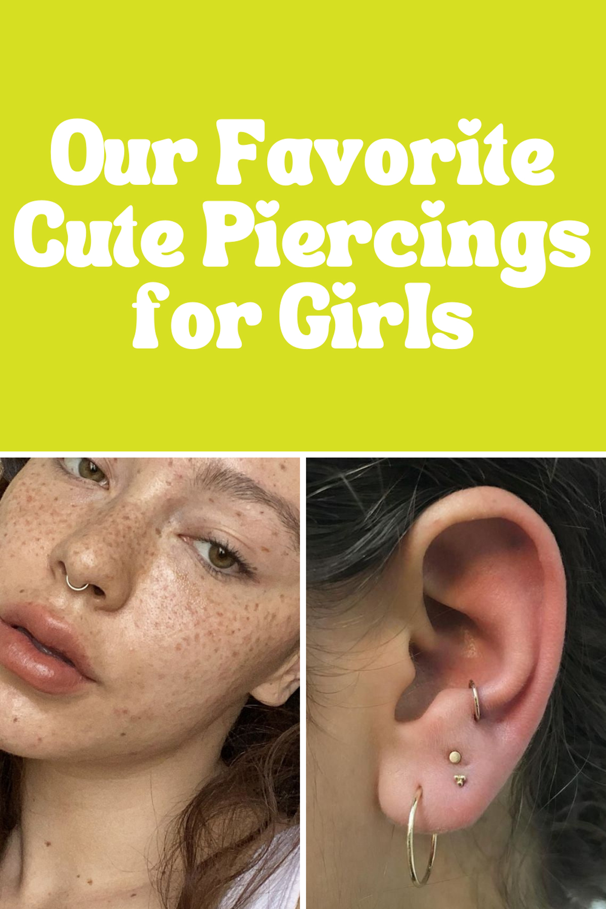 Cute Piercing Ideas