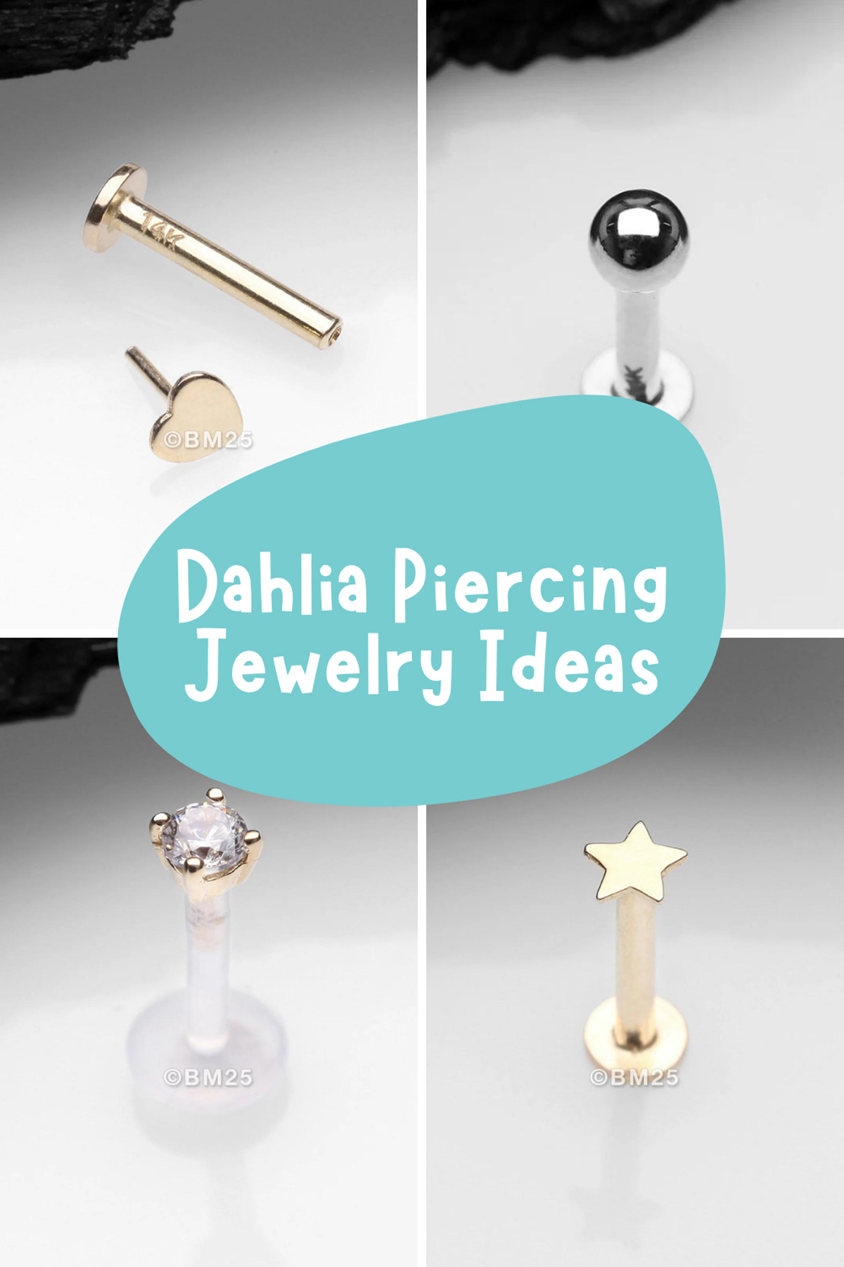 Dahlia Piercing Jewelry Ideas