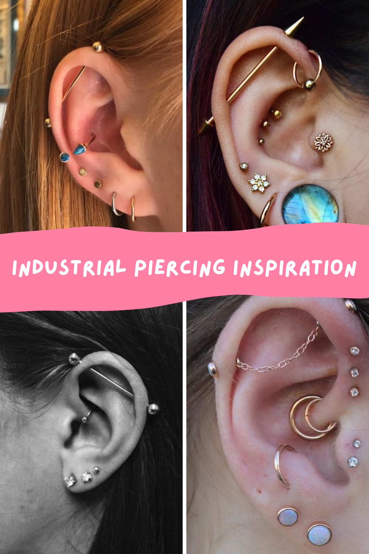 Industrial Piercing Inspiration