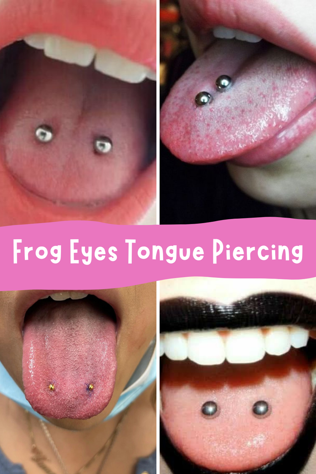 Double Tongue Piercings