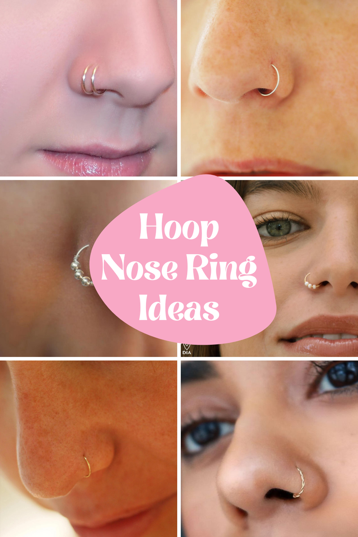 Hoop Nose Ring Ideas