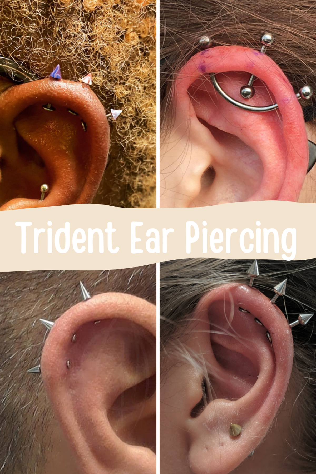 Trident Ear Piercing