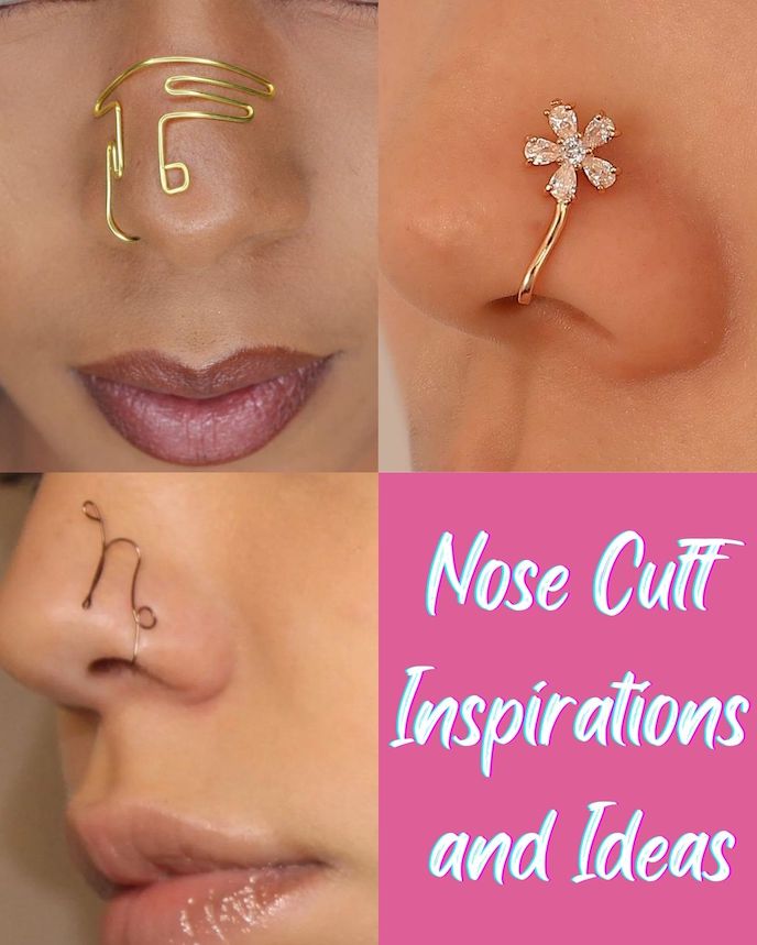 3 women with nose cuffs