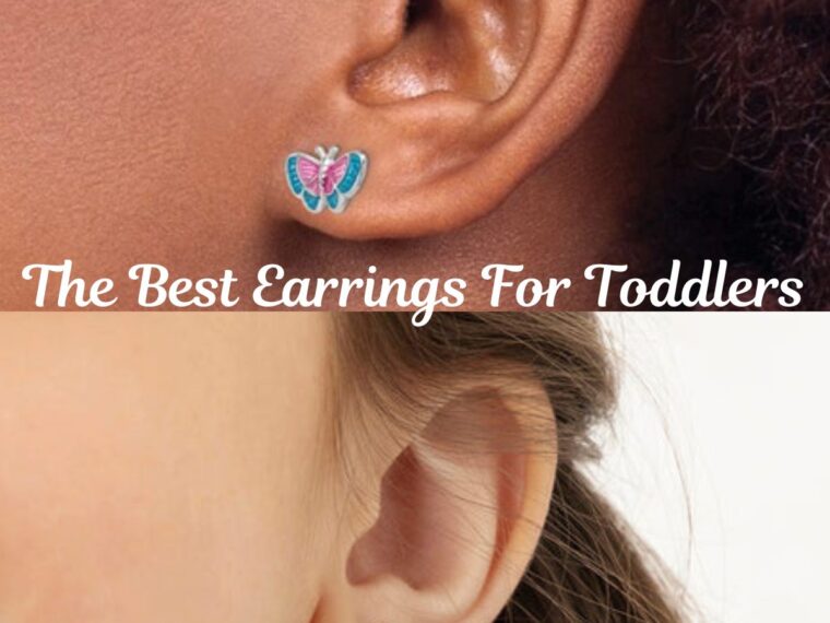 Two little girls with cute earrings