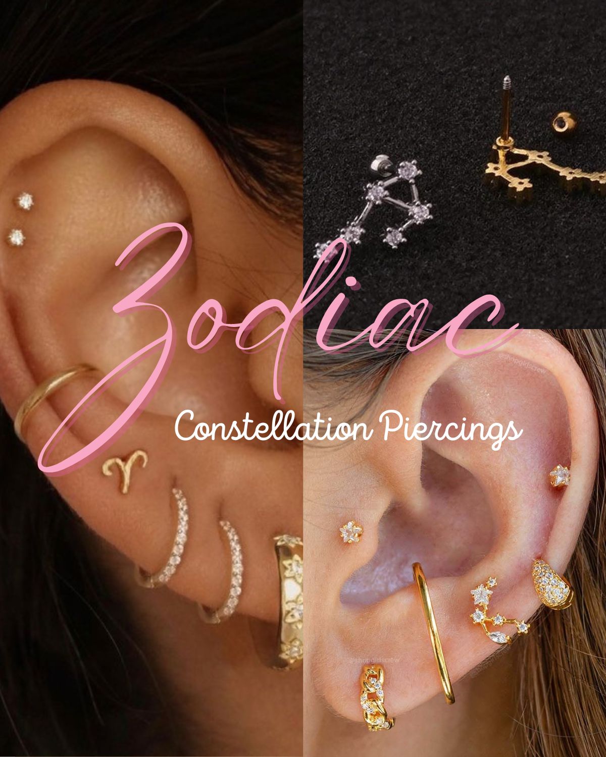 Zodiac earrings