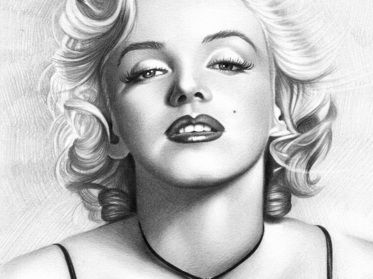 Drawing of Marilyn