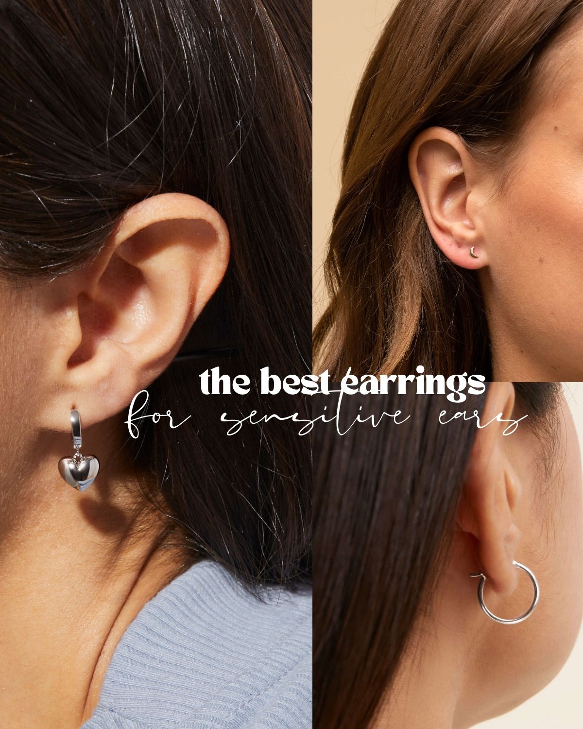 What are the best earrings for sensitive ears